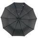 Мужской складной зонт-полуавтомат с прямой ручкой, черный, 402М-1 402М-1 фото 4 | ANANASKO