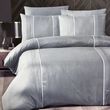 Комплект постельного белья двуспальный евро Делюкс Ранфорс Elegant Grey First Choise RD4
