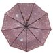 Жіноча парасоля-автомат "Зоряне небо" від B. Cavalli, бордовий, 450-6 450-6 фото 3 | ANANASKO