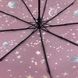 Жіноча парасоля-автомат "Зоряне небо" від B. Cavalli, бордовий, 450-6 450-6 фото 4 | ANANASKO