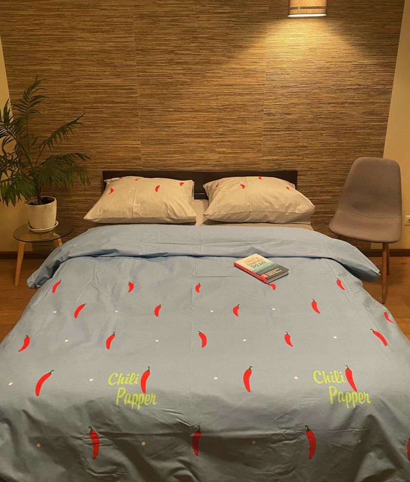 Комплект постельного белья двуспальный Бязь Голд Ananasko 15179 140 ниток/см² 15179(2,0) фото | ANANASKO