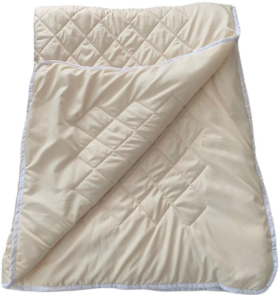 Одеяло синтепон летнее двуспальная белого цвета Ananasko F102  F102 (2.0) фото | ANANASKO