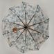 Женский зонтик-полуавтомат на 10 спиц "La-la land", от SL, бежевый, 499-3 499-3 фото 4 | ANANASKO