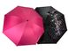 Механічна жіноча парасоля в три складання, малиновий, 8308-4 8308-4 фото 6 | ANANASKO