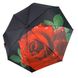 Жіноча парасолька-напівавтомат Swifts "Троянда" чорний колір, 18035-5 18035-5 фото 1 | ANANASKO