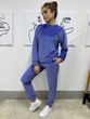 Женский костюм велюровый синий 46 р Lakerta PV1  PV1(46) фото | ANANASKO