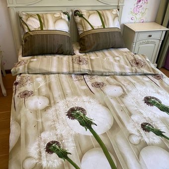 Комплект постельного белья двуспальный Бязь Полиэстер Ananasko 71005 85 г/м2 71005(2,0) фото | ANANASKO
