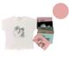 Женская футболка хлопковая розовая 56-60 р Ananasko 5470-3