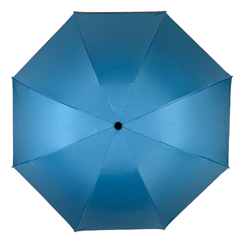 Механічна жіноча парасоля в три складання, блакитний, 8308-5  8308-5 фото | ANANASKO